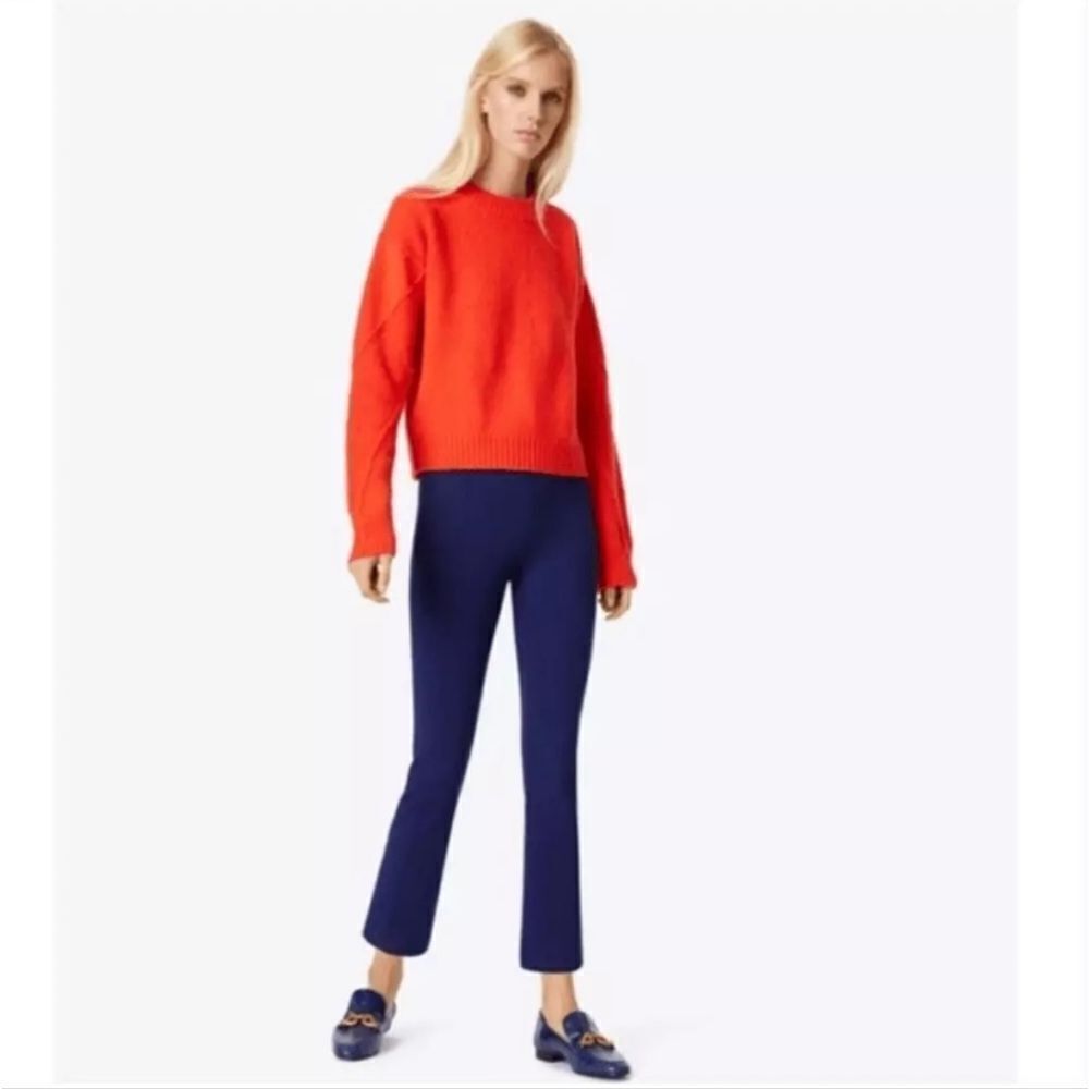 Tory Burch Stacey Ponte Cropped Pants In Like New Condition Size XS